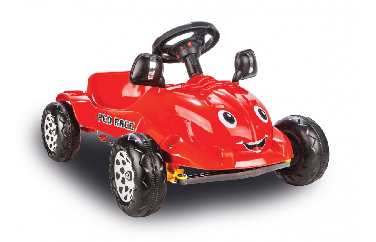 Coche de pedales Ped Race Rojo