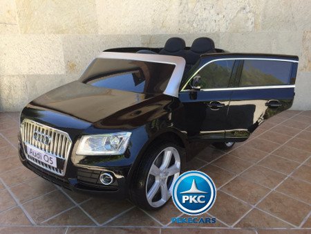 Coche licenciado Audi Q5 Negro para niños radiocontrol