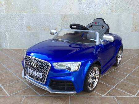 Audi RS5 infantil blue con control remoto 2.4G 12V 1 plaza pekecars