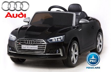 Audi S5 Cabrio Negro Metalizado 12V