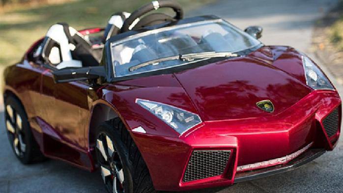 Lamborghini Style 12V para niños Rojo Metalizado