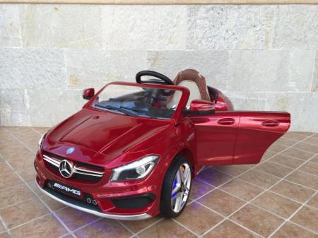 Mercedes CLA45 12V para niños con sistema anticolision PEKECARS