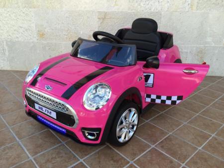 Mini Style Pink 12V Puertas Automáticas para niños PEKECARS