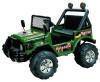 Coche electrico Pekecars jeep camuflaje 12V 2 plazas para niños