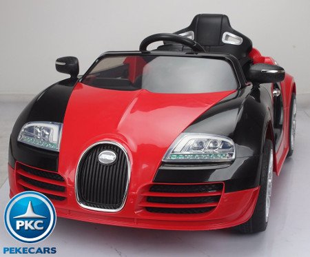 Coche infantil 12V Pekecars Byron Sytle Red