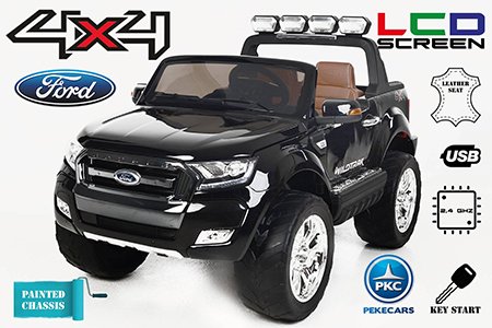 Ford Ranger 2017 12V 2.4G MP4 Negro Metalizado