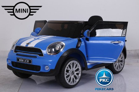 Mini Paceman 12V Azul para niños