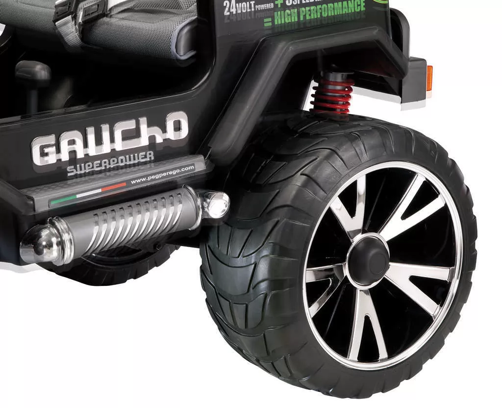 coche electrico infantil jeep gaucho superpower 24v ruedas