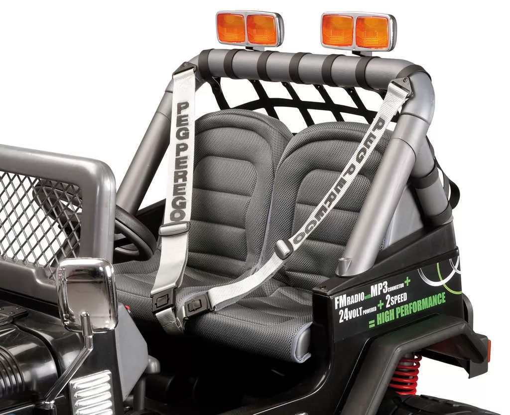 coche electrico para niños jeep gaucho superpower 24v asiento