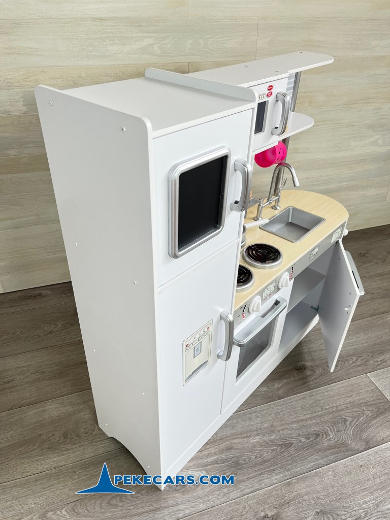 Cocina De Madera Element ATAA TOYS – Con Hornito, Microondas, Fogones Con Luces Y Sonidos (70x30x95 Cm)