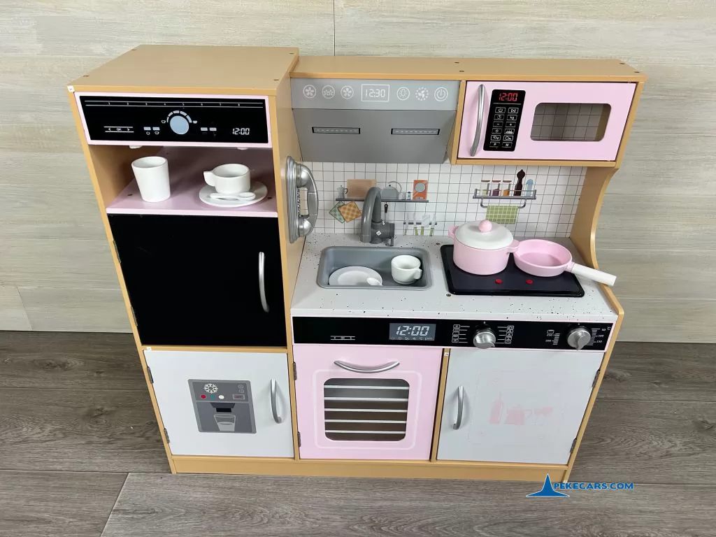 cocina de juguete cafetera pastel accesorios