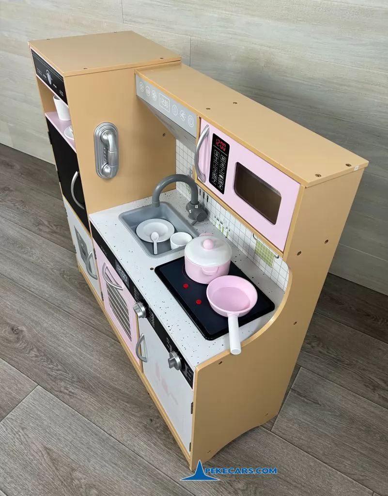 cocina de juguete cafetera pastel accesorios