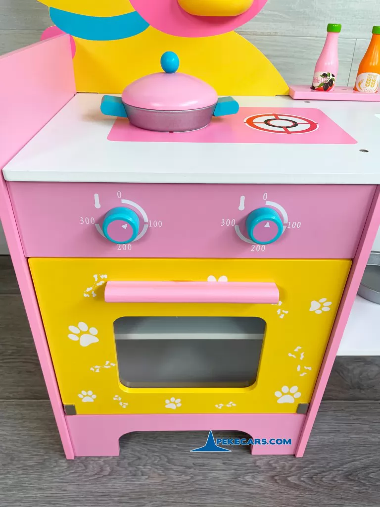 cocina de juguetes ninos perrito detalle horno