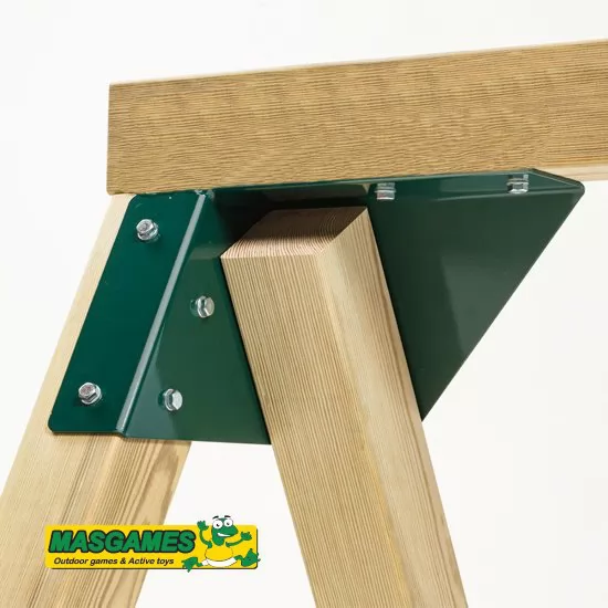 Columpio Kata Doble con asiento bebe - Vista corner