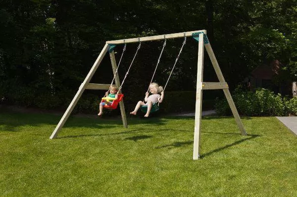 Columpio Kata Doble con asiento bebe