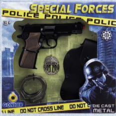 Pistola agente secreto 8 tiros