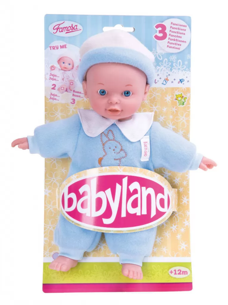 BABYLAND BEBÉ NIÑO TRAJE AZUL