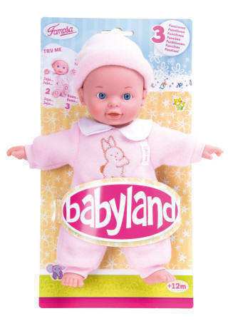 BABYLAND BEBÉ NIÑA TRAJE ROSA OSCURO