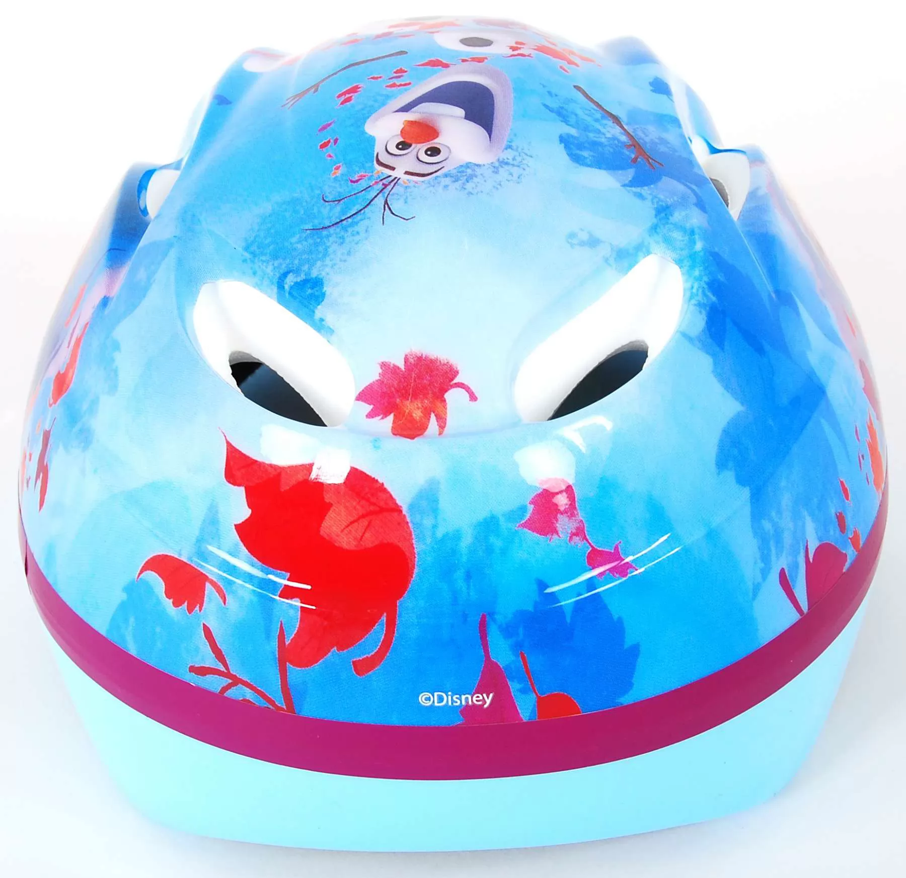 Casco de bicicleta de Disney Frozen 2 vista trasera