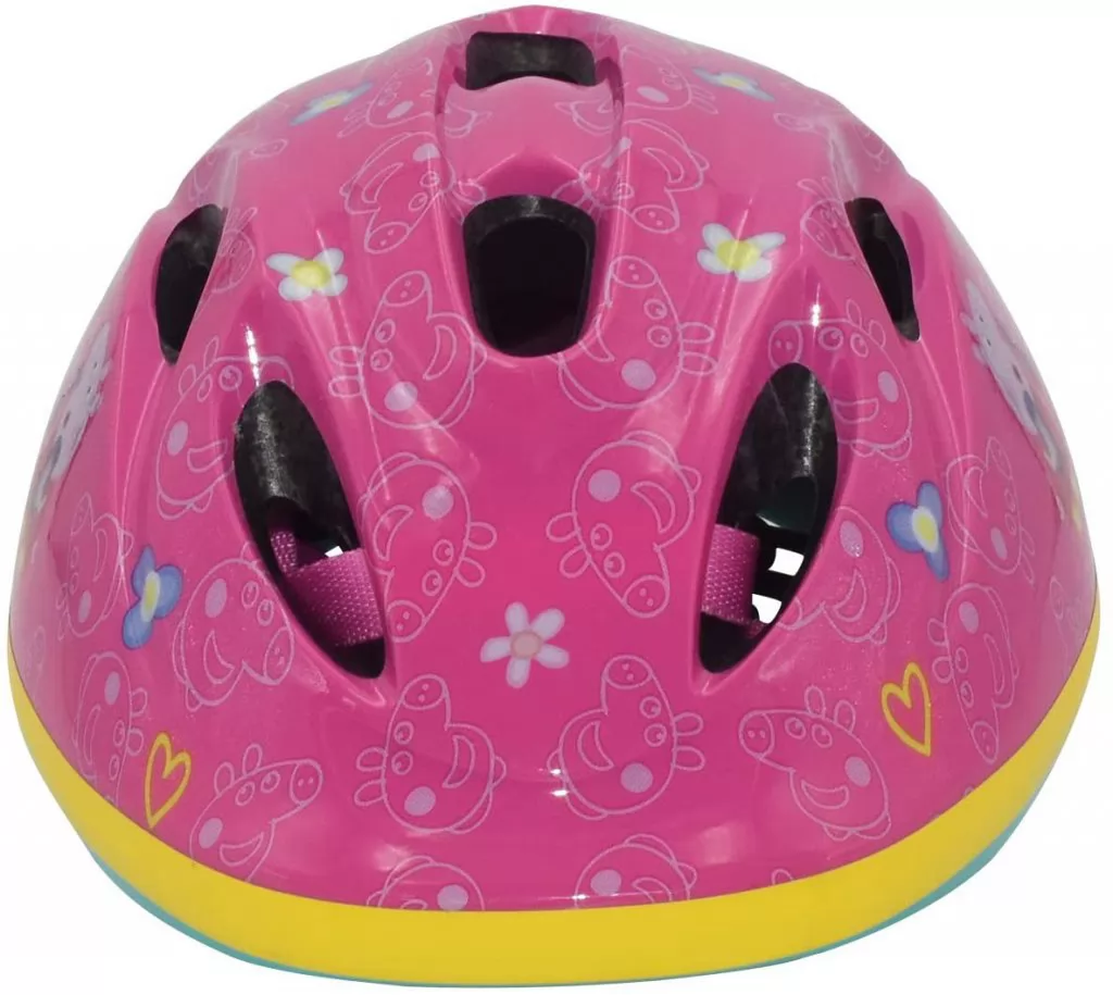 Casco bicicleta Peppa Pig - frontal