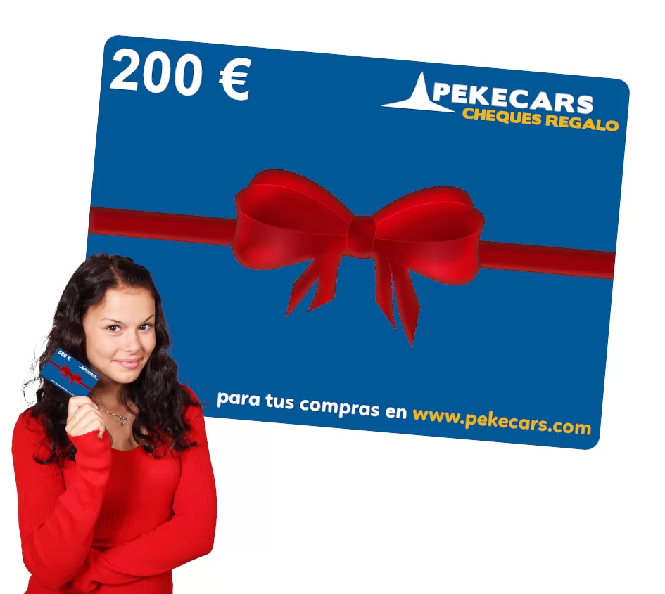 Cheque regalo de Pekecars 200 €