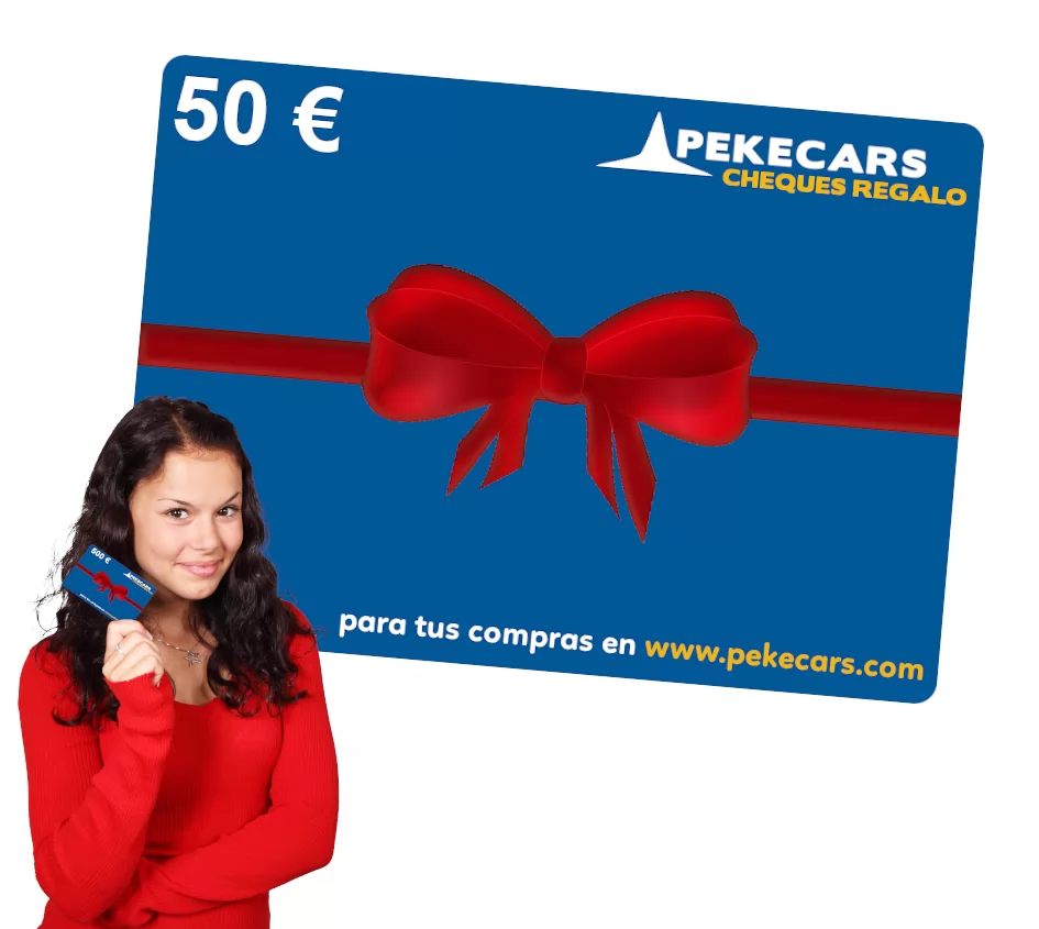 Cheque regalo de Pekecars 50 €