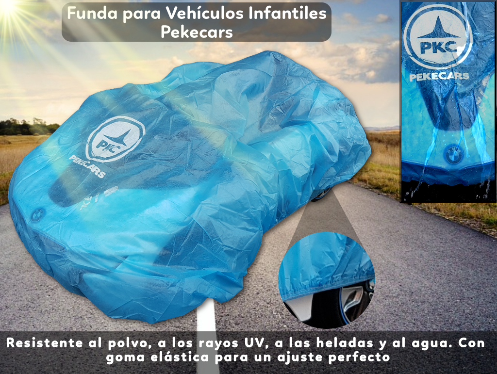 Funda para vehículos infantiles Pekecars