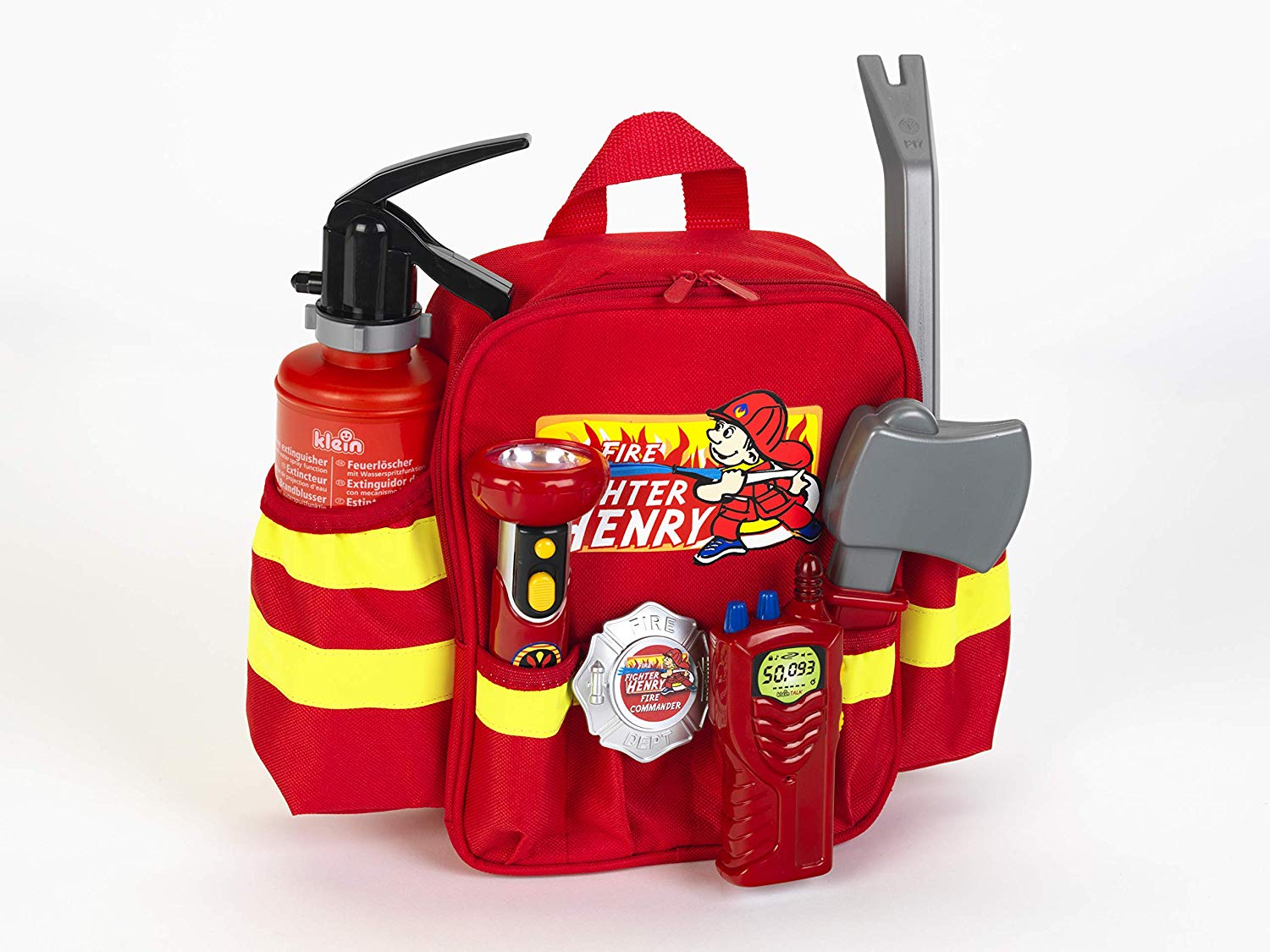Mochila de bomberos con accesorios y herramientas 1
