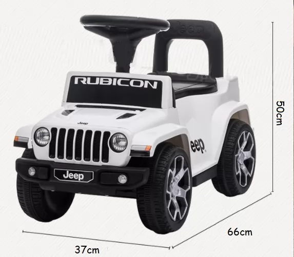 Correpasillos Jeep Wrangler Rubicon negro