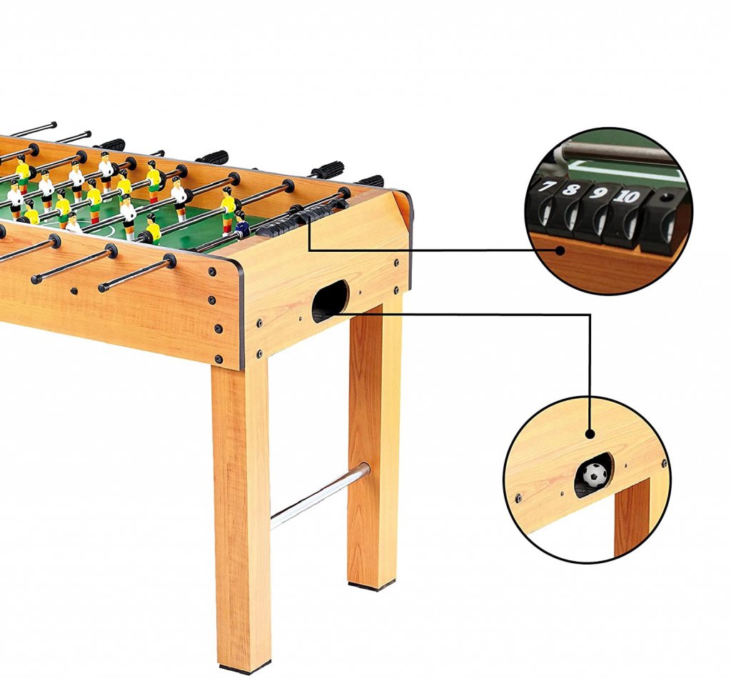 Futbolin de madera pekecars