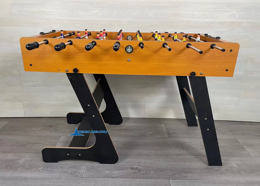 Futbolin de Madera Plegable Pekecars lado