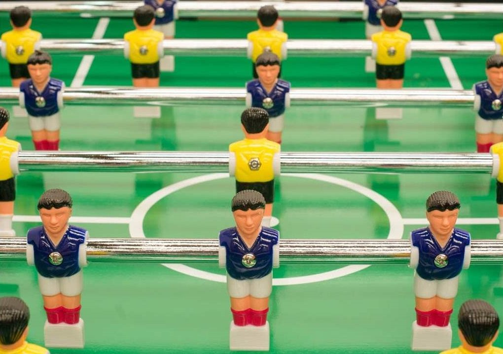 Futbolín Silver - jugadores