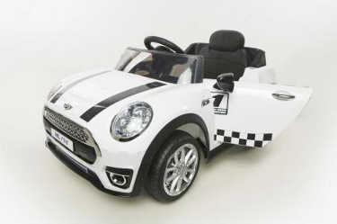 Mini luxe style 12V infantil blanco con rc y mp3 Pekecars