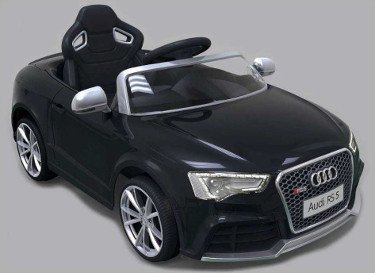 Audi rs5 para niños 12V negro Pekecars