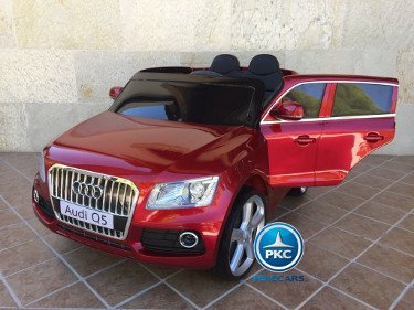 Coche a bateria Audi Q5 Rojo para niños