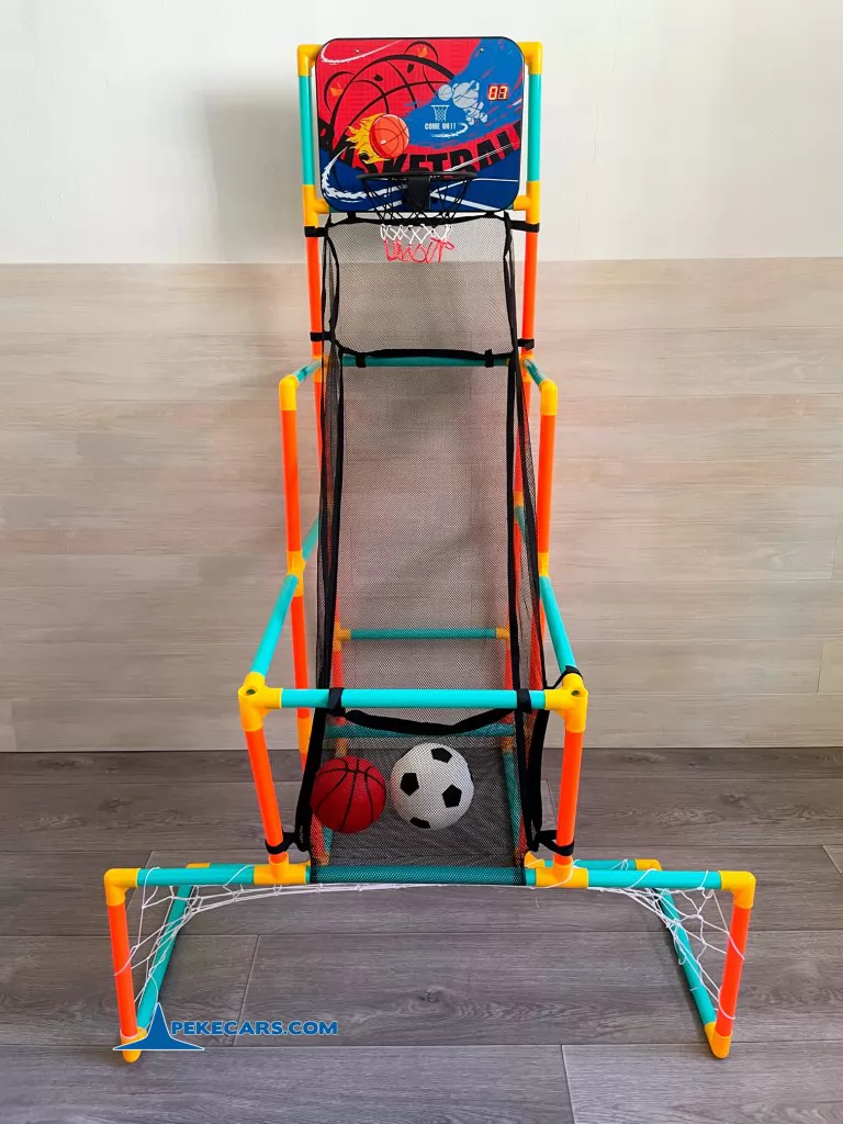 juegos de jardin para niños set deporte 2 en 1 vista frente