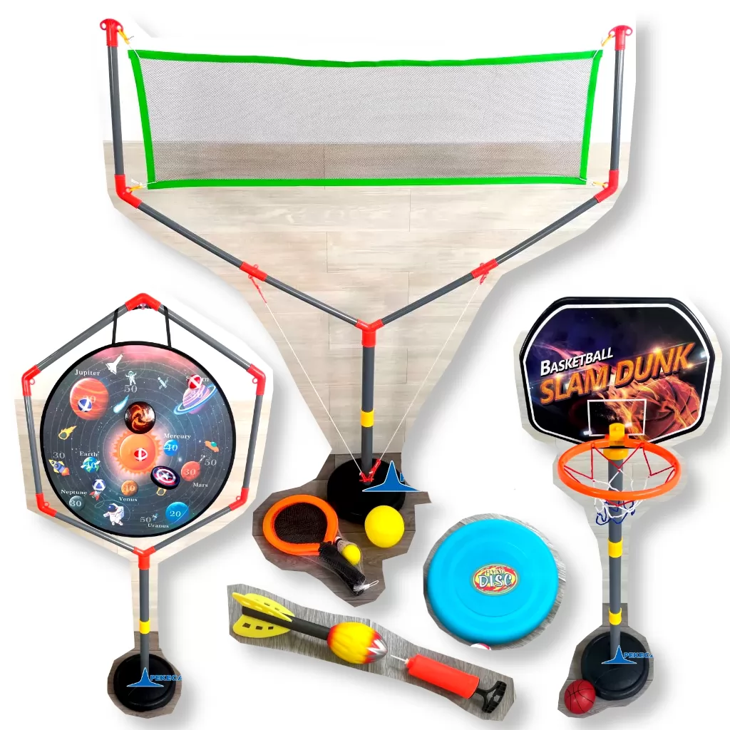 Set Deportivo Multijuegos 8 juegos en 1