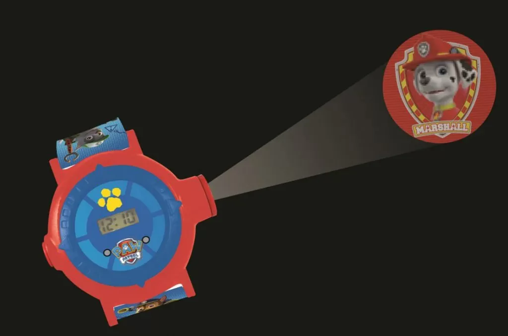 Reloj y Proyector Digital de Patrulla Canina - proyecciones