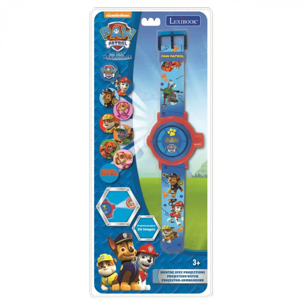 Reloj y Proyector Digital de Patrulla Canina - presentacion