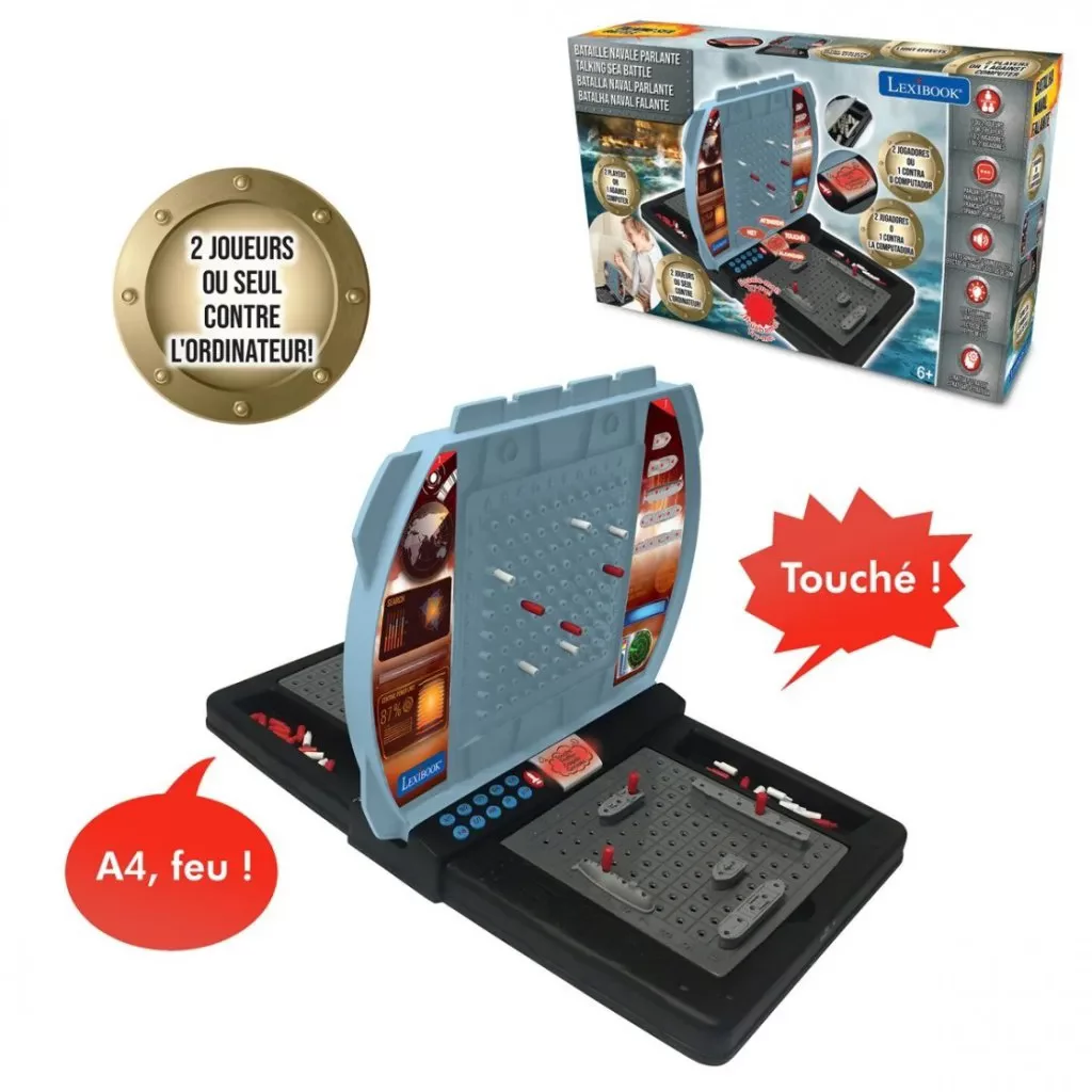 Batalla Naval Electronica Parlante - modelo con caja