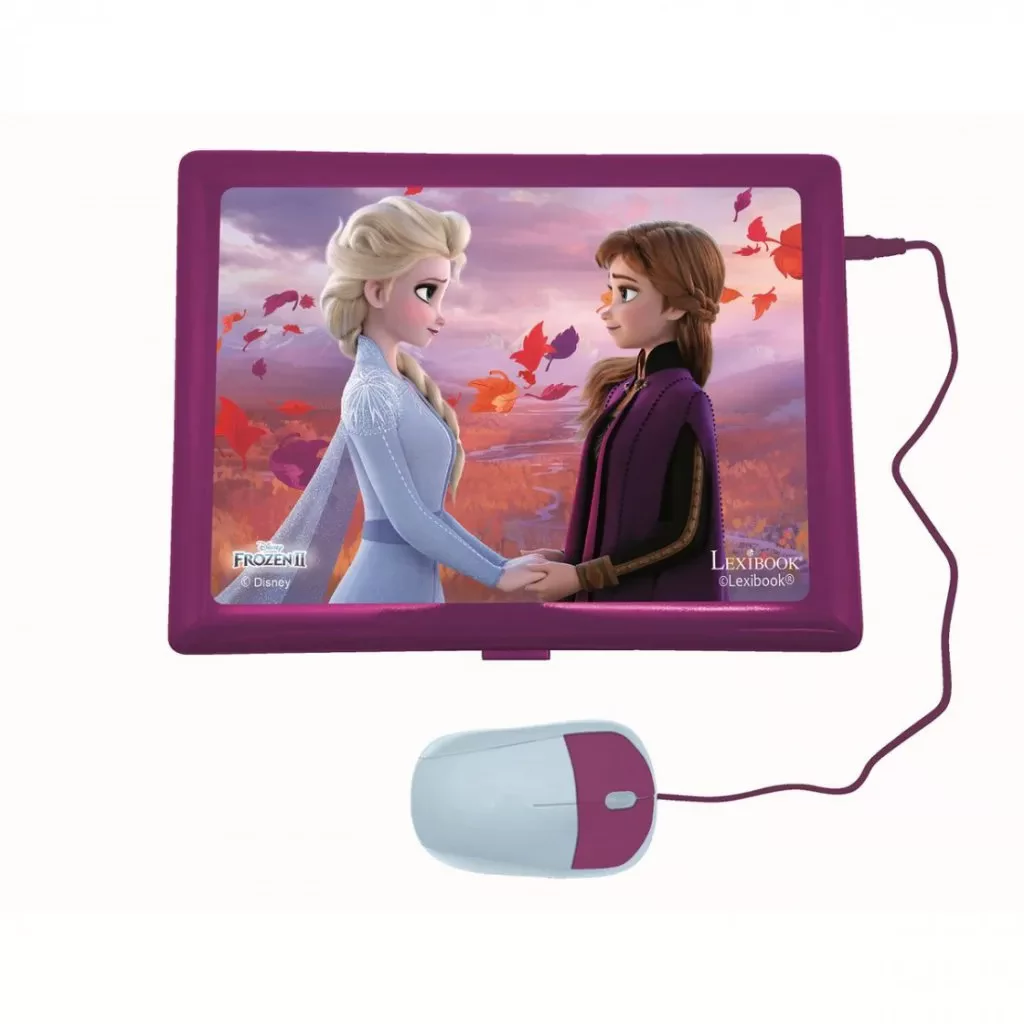 Ordenador portátil educativo y bilingüe Frozen 2 - trasera