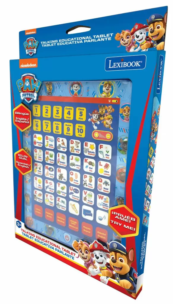 Tableta Educativa Bilingüe Patrulla Canina - presentacion