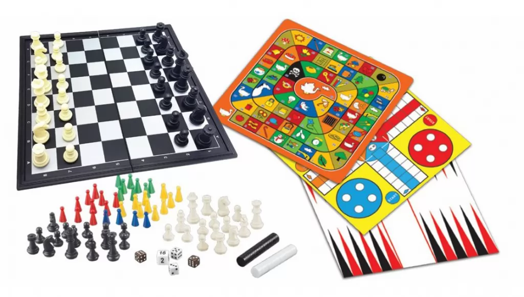 Tablero magnetico 8 juegos en 1