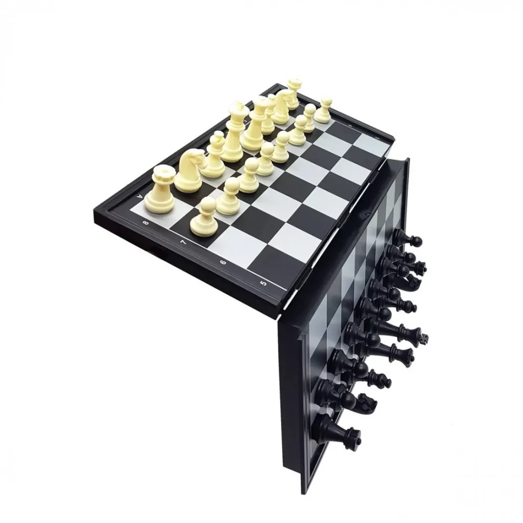 Tablero magnetico 8 juegos en 1 - piezas magneticas