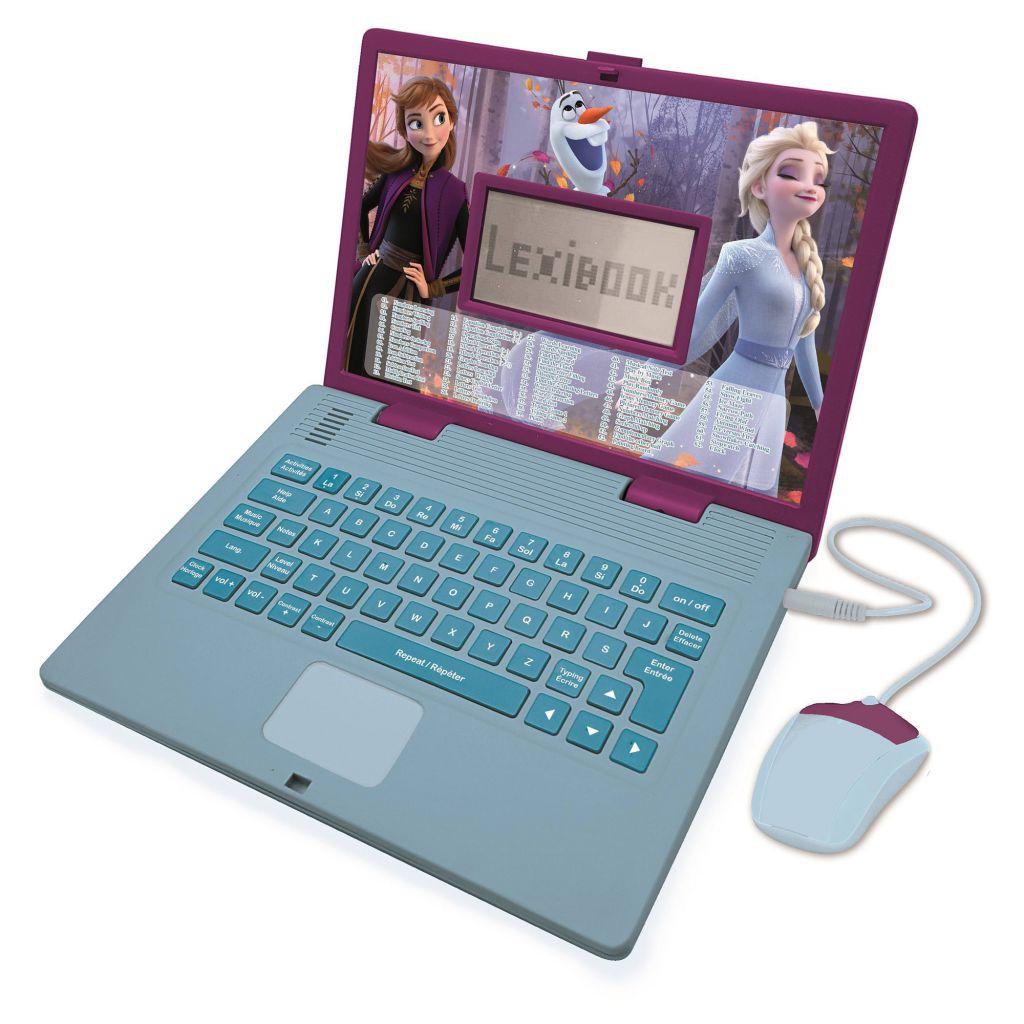 Ordenador portátil educativo y bilingüe español/inglés Frozen 2