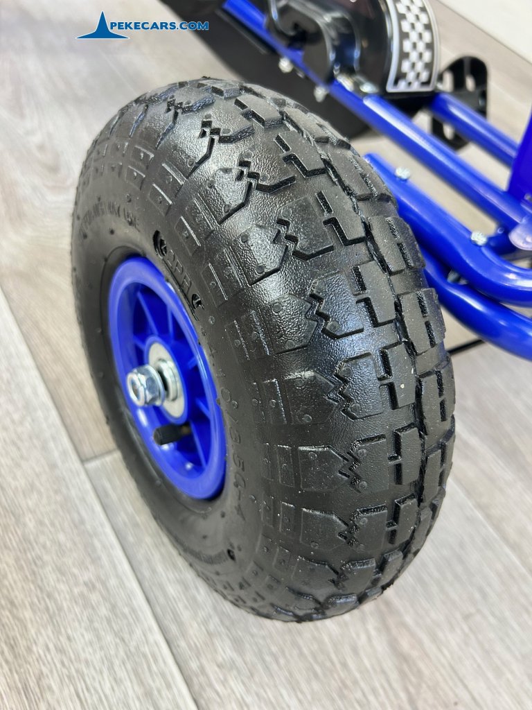 Kart de pedales A15 Azul rueda