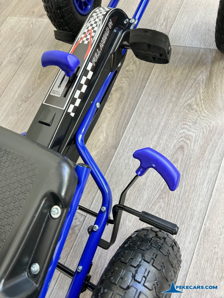 Kart de pedales A15 Azul palancas