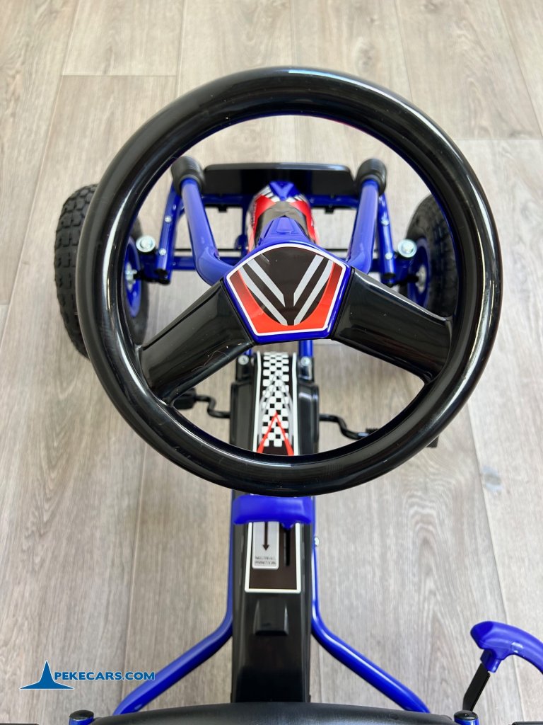 Kart de pedales A15 Azul volante