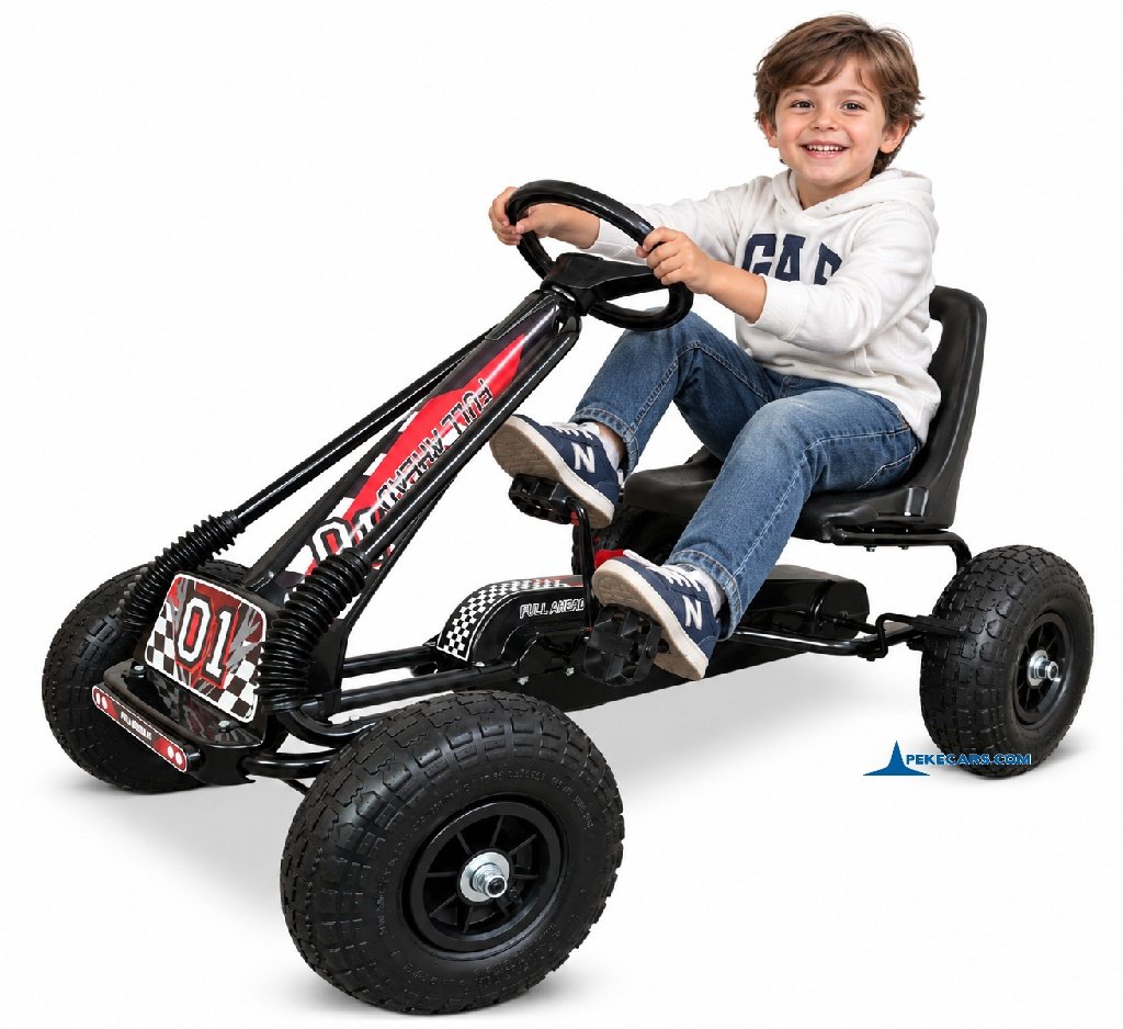 Kart de pedales A15 Negro