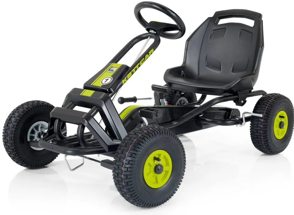 kart a pedales Barcelona Air verde